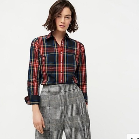 Jcrew tartan plaid shirt - Picture 3 of 6